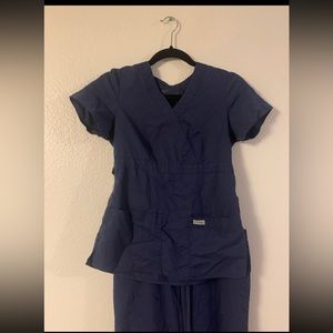 XS Greys Anatomy scrub set